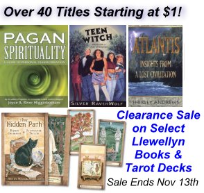 Llewellyn Book & Tarot Deck Sale